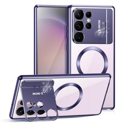 Aromatherapy Holder Single-sided MagSafe Magnetic Phone Case, For Samsung Galaxy S26 Ultra 5G, For Samsung Galaxy S25 Ultra 5G, For Samsung Galaxy S24 Ultra 5G, For Samsung Galaxy S23 Ultra 5G