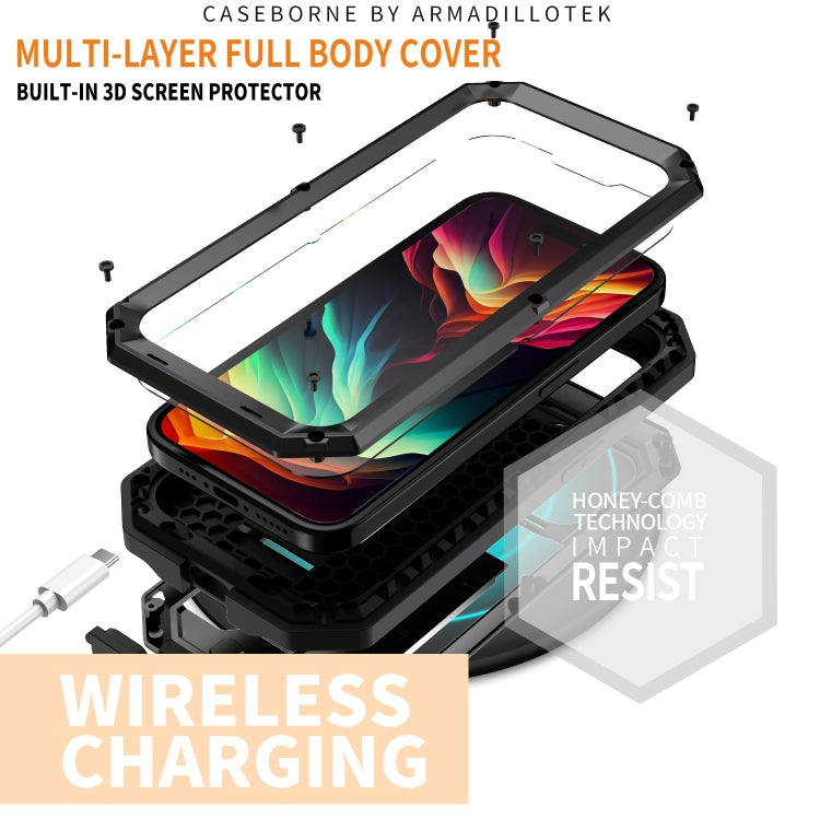 R-JUST Sliding Camera Life Waterproof Holder Phone Case