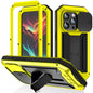 R-JUST Sliding Camera IP54 Life Waterproof Holder Phone Case, For iPhone 15 Pro, For iPhone 15 Plus, For iPhone 15