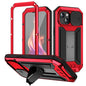 R-JUST Sliding Camera IP54 Life Waterproof Holder Phone Case, For iPhone 15 Pro, For iPhone 15 Plus, For iPhone 15