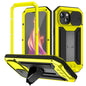 R-JUST Sliding Camera IP54 Life Waterproof Holder Phone Case, For iPhone 15 Pro, For iPhone 15 Plus, For iPhone 15