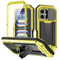 R-JUST Sliding Camera IP54 Life Waterproof Holder Phone Case, For iPhone Air, For iPhone 16 Pro Max, For iPhone 16 Pro, For iPhone 16 Plus, For iPhone 16, For iPhone 15 Pro Max