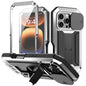 R-JUST Sliding Camera IP54 Life Waterproof Holder Phone Case, For iPhone Air, For iPhone 16 Pro Max, For iPhone 16 Pro, For iPhone 16 Plus, For iPhone 16, For iPhone 15 Pro Max