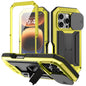 R-JUST Sliding Camera IP54 Life Waterproof Holder Phone Case, For iPhone Air, For iPhone 16 Pro Max, For iPhone 16 Pro, For iPhone 16 Plus, For iPhone 16, For iPhone 15 Pro Max