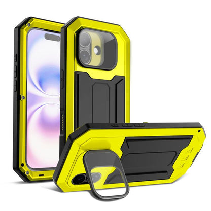 R-JUST Sliding Camera IP54 Life Waterproof Holder Phone Case, For iPhone 17e / 16e, For iPhone 17 Pro Max, For iPhone 17 Pro, For iPhone 17, For iPhone Air, For iPhone 16 Pro Max