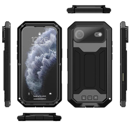 R-JUST Sliding Camera IP54 Life Waterproof Holder Phone Case, For iPhone Air, For iPhone 16 Pro Max, For iPhone 16 Pro, For iPhone 16 Plus, For iPhone 16, For iPhone 15 Pro Max