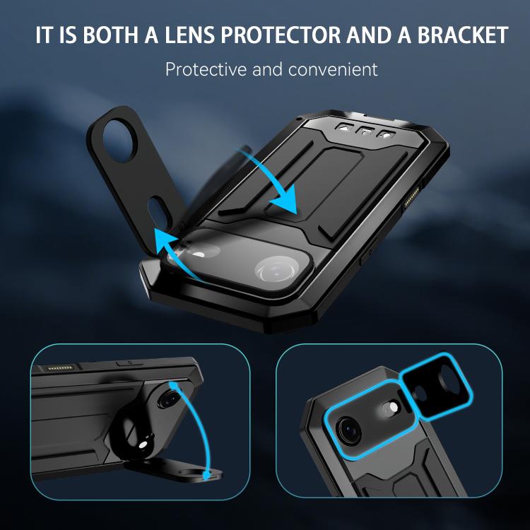 R-JUST Sliding Camera IP54 Life Waterproof Holder Phone Case, For iPhone Air, For iPhone 16 Pro Max, For iPhone 16 Pro, For iPhone 16 Plus, For iPhone 16, For iPhone 15 Pro Max