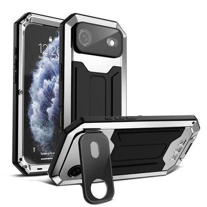 R-JUST Sliding Camera IP54 Life Waterproof Holder Phone Case, For iPhone Air, For iPhone 16 Pro Max, For iPhone 16 Pro, For iPhone 16 Plus, For iPhone 16, For iPhone 15 Pro Max