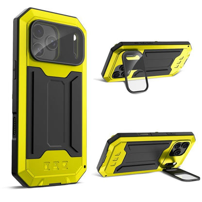 R-JUST Sliding Camera IP54 Life Waterproof Holder Phone Case, For iPhone 18 Pro, For iPhone 18 Pro Max, For iPhone 17e / 16e, For iPhone 17 Pro Max, For iPhone 17 Pro, For iPhone 17