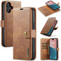 DG.MING Crazy Horse Texture Detachable Magnetic Leather Phone Case, For iPhone 17e / 16e, For iPhone 17 Pro Max, For iPhone 17 Pro, For iPhone 17