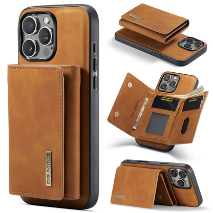 DG.MING M1 Series 3-Fold Multi Card Wallet Leather Phone Case, For iPhone Air, For iPhone 16 Pro Max, For iPhone 16 Pro, For iPhone 16 Plus