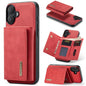 DG.MING M1 Series 3-Fold Multi Card Wallet Leather Phone Case, For iPhone Air, For iPhone 16 Pro Max, For iPhone 16 Pro, For iPhone 16 Plus