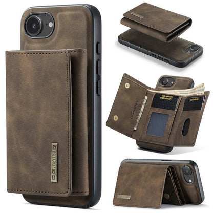 DG.MING M1 Series 3-Fold Multi Card Wallet Leather Phone Case, For iPhone 18 Pro / 17 Pro, For iPhone 18 Pro Max / 17 Pro Max, For iPhone 17e / 16e, For iPhone 17