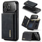 DG.MING M1 Series 3-Fold Multi Card Wallet Leather Phone Case, For iPhone 18 Pro / 17 Pro, For iPhone 18 Pro Max / 17 Pro Max, For iPhone 17e / 16e, For iPhone 17