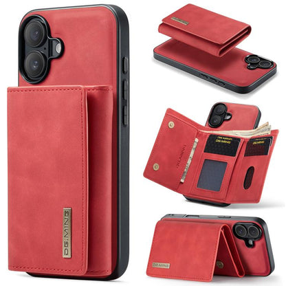 DG.MING M1 Series 3-Fold Multi Card Wallet Leather Phone Case, For iPhone 18 Pro / 17 Pro, For iPhone 18 Pro Max / 17 Pro Max, For iPhone 17e / 16e, For iPhone 17