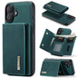 DG.MING M1 Series 3-Fold Multi Card Wallet Leather Phone Case, For iPhone 17e / 16e, For iPhone 17 Pro Max, For iPhone 17 Pro, For iPhone 17