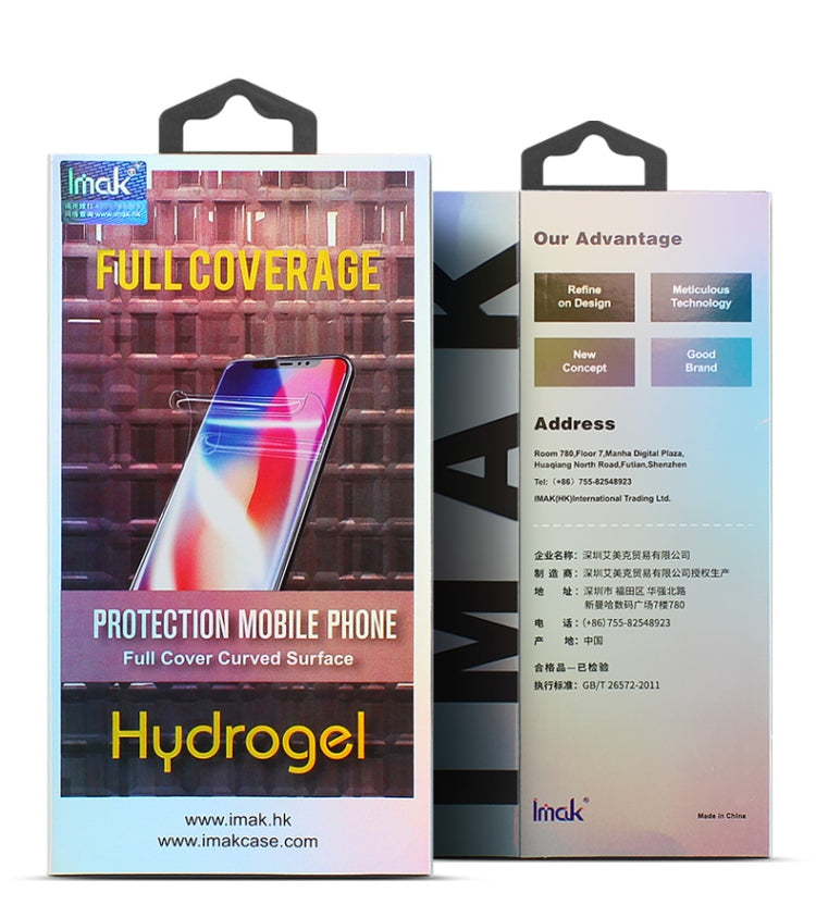 2 PCS IMAK Hydrogel Film III Full Coverage Screen Protector