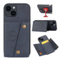 Double Buckle Card Slots PU + TPU Phone Case, For iPhone 15 Pro Max, For iPhone 15 Pro, For iPhone 15 Plus