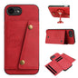 Double Buckle Card Slots PU + TPU Phone Case, For iPhone 17e / 16e, For iPhone 16 Pro Max, For iPhone 16 Pro, For iPhone 16