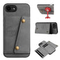 Double Buckle Card Slots PU + TPU Phone Case, For iPhone 17e / 16e, For iPhone 16 Pro Max, For iPhone 16 Pro, For iPhone 16