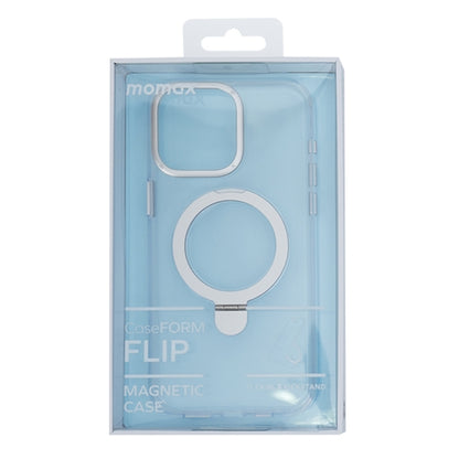 MOMAX Magsafe Metal Holder Clear Phone Case