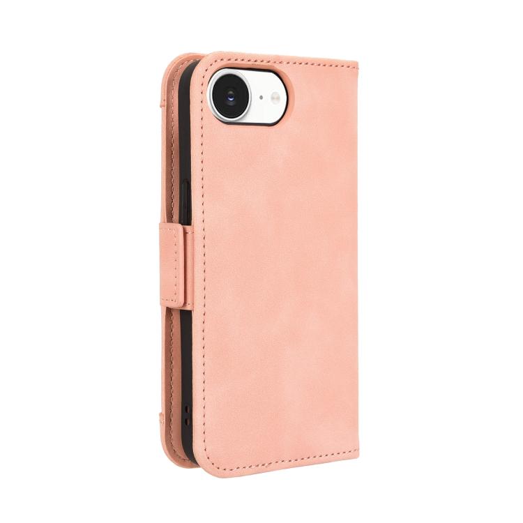 Skin Feel Calf Texture Card Slots Leather Phone Case, For iPhone 16e, For iPhone 16 Pro Max, For iPhone 16 Pro, For iPhone 16 Plus