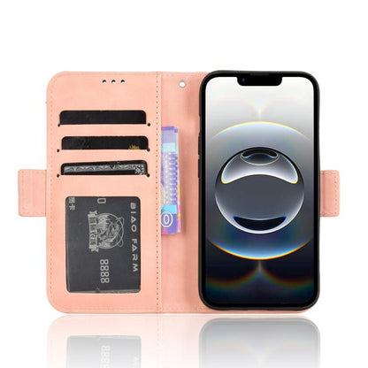 Skin Feel Calf Texture Card Slots Leather Phone Case, For iPhone 16e, For iPhone 16 Pro Max, For iPhone 16 Pro, For iPhone 16 Plus