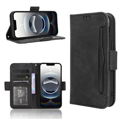 Skin Feel Calf Texture Card Slots Leather Phone Case, For iPhone 18 Pro / 17 Pro, For iPhone 18 Pro Max / 17 Pro Max, For iPhone 17e / 16e, For iPhone 17