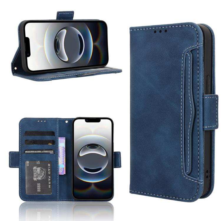 Skin Feel Calf Texture Card Slots Leather Phone Case, For iPhone 18 Pro / 17 Pro, For iPhone 18 Pro Max / 17 Pro Max, For iPhone 17e / 16e, For iPhone 17