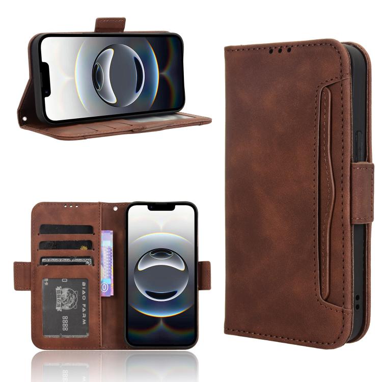 Skin Feel Calf Texture Card Slots Leather Phone Case, For iPhone 18 Pro / 17 Pro, For iPhone 18 Pro Max / 17 Pro Max, For iPhone 17e / 16e, For iPhone 17