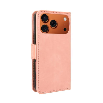 Skin Feel Calf Texture Card Slots Leather Phone Case, For iPhone 17 Pro Max, For iPhone 17 Pro, For iPhone 17, For iPhone Air