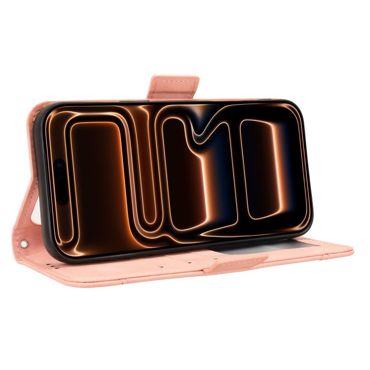 Skin Feel Calf Texture Card Slots Leather Phone Case, For iPhone 17 Pro Max, For iPhone 17 Pro, For iPhone 17, For iPhone Air