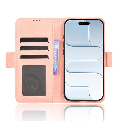 Skin Feel Calf Texture Card Slots Leather Phone Case, For iPhone Air, For iPhone 16 Pro Max, For iPhone 16 Pro, For iPhone 16 Plus
