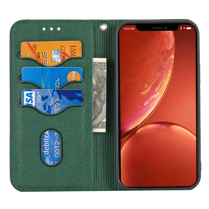 Woven Texture Stitching Magnetic Leather Phone Case, For iPhone 15 Pro Max, For iPhone 15 Pro, For iPhone 15 Plus, For iPhone 15