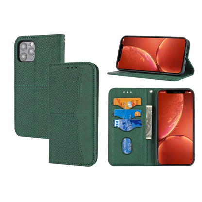 Woven Texture Stitching Magnetic Leather Phone Case, For iPhone 16 Pro Max, For iPhone 16 Pro, For iPhone 16, iPhone 16e