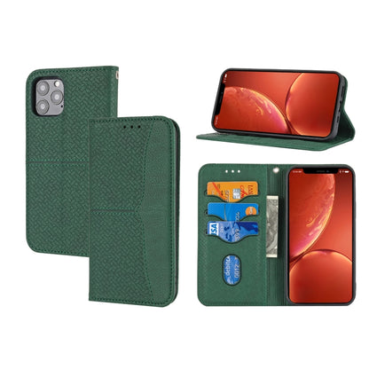 Woven Texture Stitching Magnetic Leather Phone Case, For iPhone 17e / 16e, For iPhone 16 Pro Max, For iPhone 16 Pro, For iPhone 16