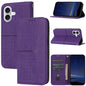Woven Texture Stitching Magnetic Leather Phone Case, For iPhone 17e / 16e, For iPhone 16 Pro Max, For iPhone 16 Pro, For iPhone 16
