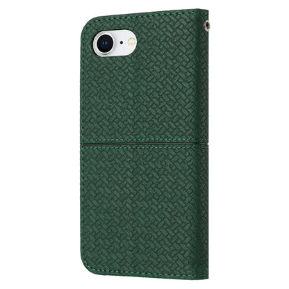 Woven Texture Stitching Magnetic Leather Phone Case, For iPhone 17e / 16e, For iPhone 16 Pro Max, For iPhone 16 Pro, For iPhone 16