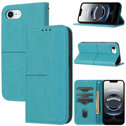 Woven Texture Stitching Magnetic Leather Phone Case, For iPhone 16 Pro Max, For iPhone 16 Pro, For iPhone 16, iPhone 16e