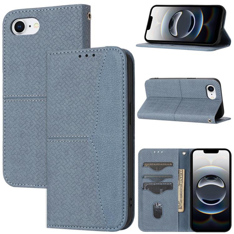 Woven Texture Stitching Magnetic Leather Phone Case, For iPhone 16 Pro Max, For iPhone 16 Pro, For iPhone 16, iPhone 16e
