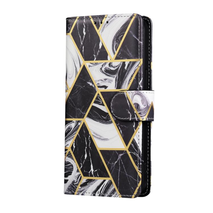 Marble Bronzing Stitching Leather Phone Case, For iPhone 17e / 16e, For iPhone 17 Pro Max, For iPhone 17 Pro, For iPhone 17, For iPhone Air, For iPhone 16 Pro Max