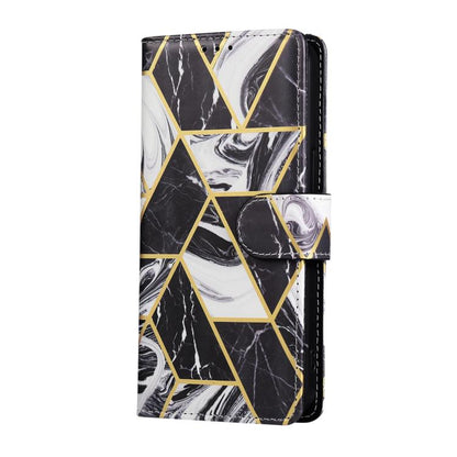 Marble Bronzing Stitching Leather Phone Case, For iPhone 17e / 16e, For iPhone 17 Pro Max, For iPhone 17 Pro, For iPhone 17, For iPhone Air, For iPhone 16 Pro Max