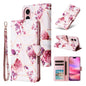Marble Bronzing Stitching Leather Phone Case, For iPhone 18 / 17, For iPhone 18 Pro / 17 Pro, For iPhone 18 Pro Max / 17 Pro Max, For iPhone 17e / 16e, For iPhone Air, For iPhone 16 Pro Max