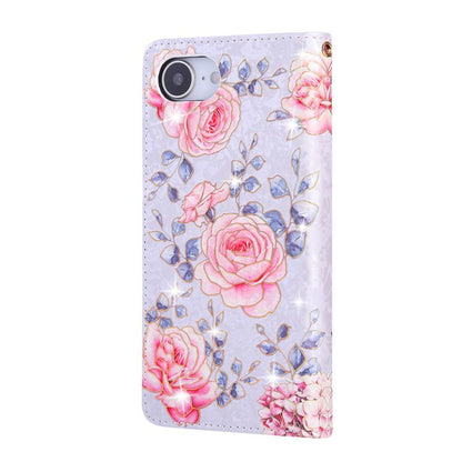 Bronzing Painting RFID Leather Case, For iPhone 17e / 16e, For iPhone 16 Pro Max, For iPhone 16 Pro, For iPhone 16 Plus
