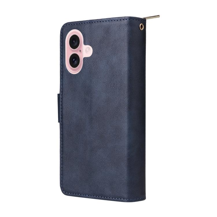 9 Card Slots Zipper Wallet Bag Leather Phone Case, For iPhone 18 / 17, For iPhone 18 Pro / 17 Pro, For iPhone 18 Pro Max / 17 Pro Max, For iPhone 17e / 16e