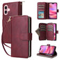 9 Card Slots Zipper Wallet Bag Leather Phone Case, For iPhone 18 / 17, For iPhone 18 Pro / 17 Pro, For iPhone 18 Pro Max / 17 Pro Max, For iPhone 17e / 16e