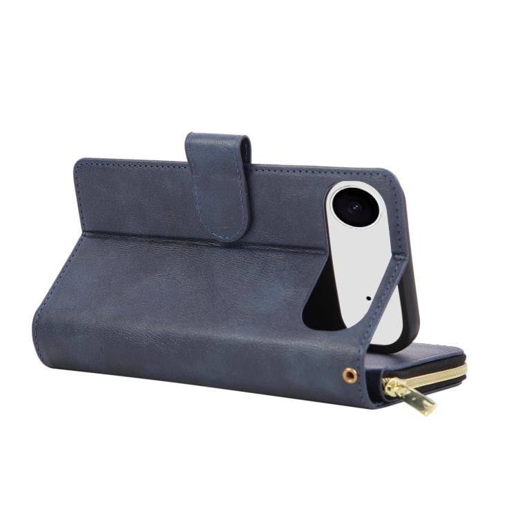 9 Card Slots Zipper Wallet Bag Leather Phone Case, For iPhone Air, For iPhone 16 Pro Max, For iPhone 16 Pro, For iPhone 16 Plus