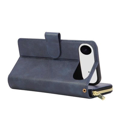 9 Card Slots Zipper Wallet Bag Leather Phone Case, For iPhone Air, For iPhone 16 Pro Max, For iPhone 16 Pro, For iPhone 16 Plus