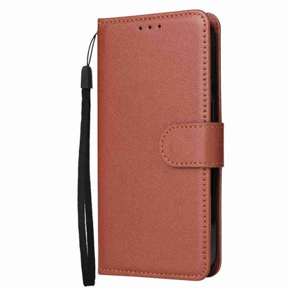 Multifunctional Horizontal Flip Leather Phone Case with Three Card Slots