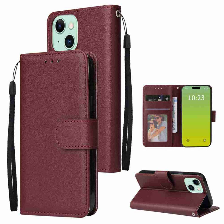 Multifunctional Horizontal Flip Leather Phone Case with Three Card Slots